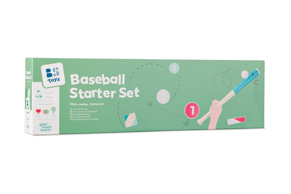 BS Toys GA542 aktive/færdighedsspil & legetøj Baseball sæt