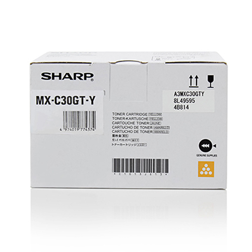 Sharp MXC30GTY värikasetti 1 kpl Alkuperäinen Keltainen