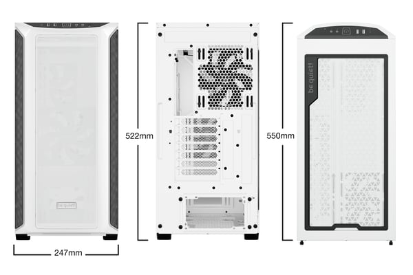 be quiet! Shadow Base 800 DX White Midi Tower Vit