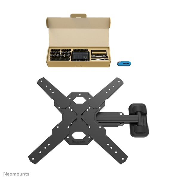 Neomounts WL40S-840BL14 TV-kiinnike 165,1 cm (65") Musta
