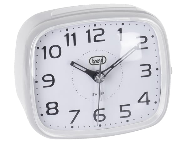 Trevi SL 3054 Quartz-väckarklocka Vit