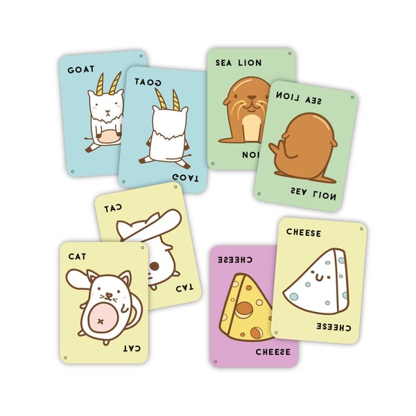 Asmodee Taco Cat Goat Cheese Pizza On the Flip Side Kortspil