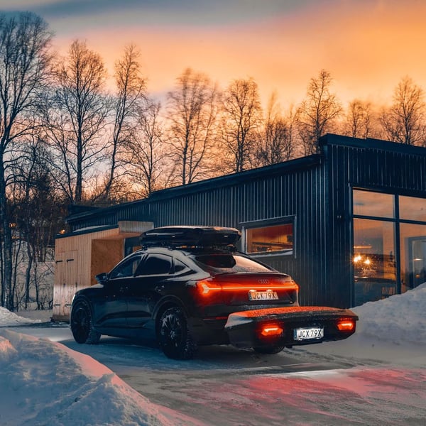 Thule Arcos box L Holder til vintersport Sort
