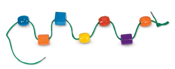 Melissa & Doug Primary Lacing Beads motorspel
