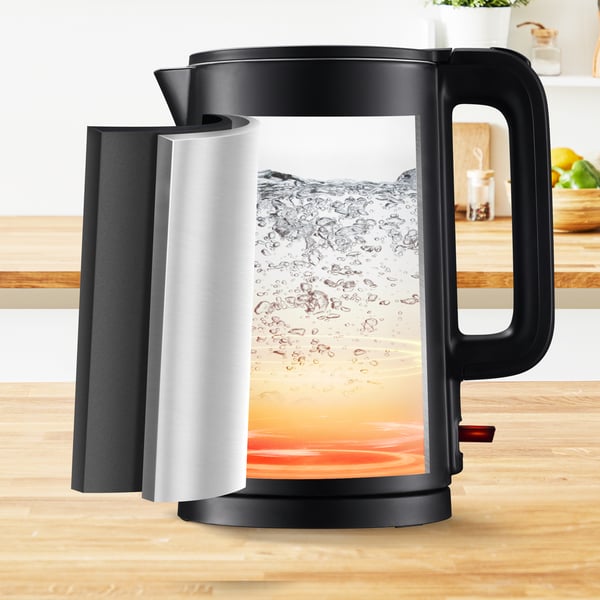 Tefal Thermo Protect KO1408E0 vattenkokare 1,5 l 1500 W Svart