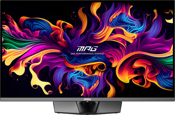 MSI MPG 321URX QD-OLED platta pc-skärmar 80 cm (31.5") 3840 x 2160 pixlar 4K Ultra HD Svart