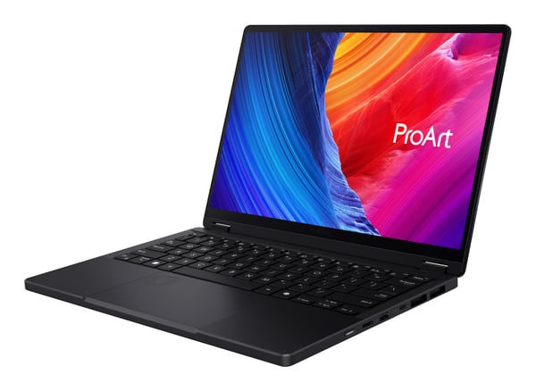 ASUS ProArt PX13 HN7306EA-AM3BOHDPP1 Copilot+ PC AMD Ryzen AI Max+ 395 Hybrid (2-i-1) 33,8 cm (13.3") Berøringsskærm 3K 32 GB LPDDR5x-SDRAM 1 TB SSD Wi-Fi 7 (802.11be) Windows 11 Pro Sort