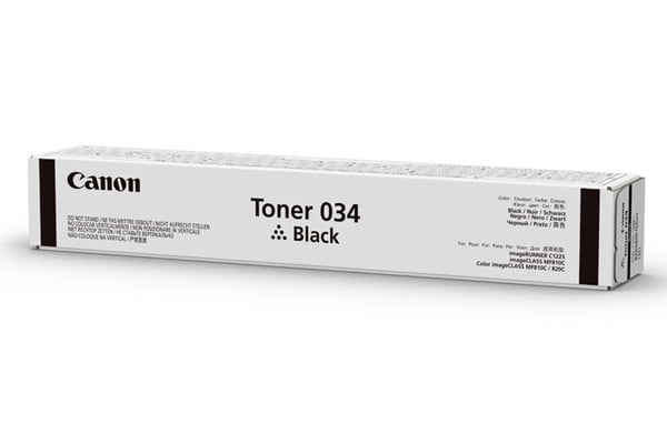 Canon 034 tonerpatron 1 stk Original Sort