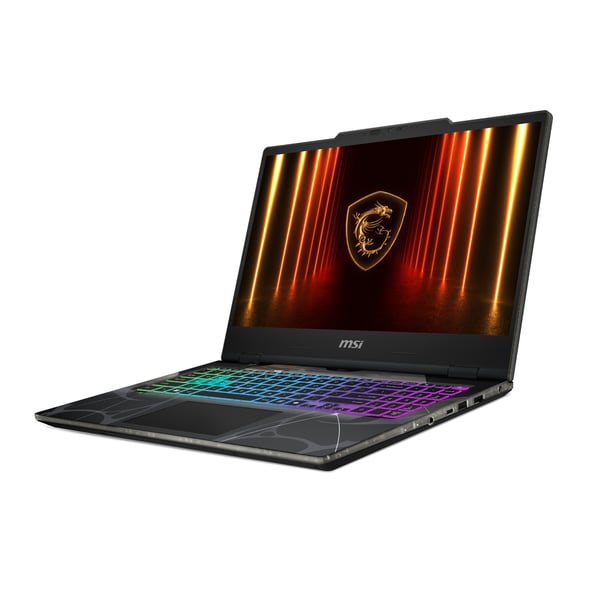 MSI Cyborg 15 B2RWFKG-1229XIT Intel Core 9 270H Kannettava tietokone 39,6 cm (15.6") Full HD 16 GB DDR5-SDRAM 1 TB SSD NVIDIA GeForce RTX 5060 Laptop GPU Wi-Fi 6E (802.11ax) Windows 11 Home Musta