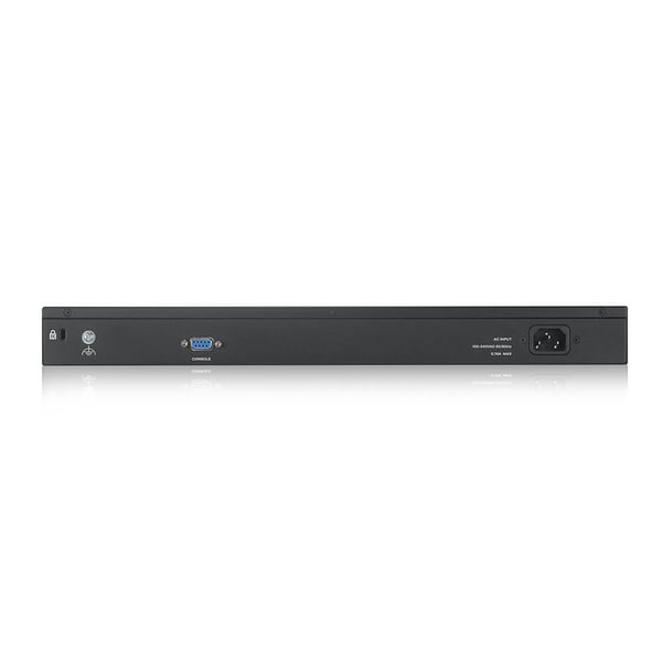 Zyxel GS2220-50-EU0101F verkkokytkin Hallittu L2 Gigabit Ethernet (10/100/1000) Musta