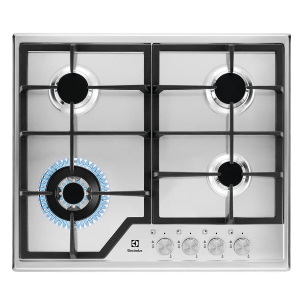 Electrolux KGS6436SX Rostfritt stål Inbyggd 60 cm Gas 4 zone(s)