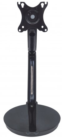 Manhattan 461429 fäste och ställ till bildskärm 68,6 cm (27") Bord Svart