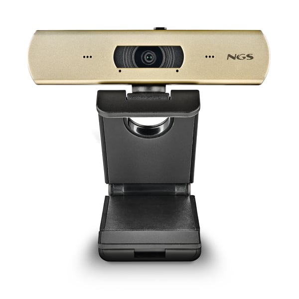 NGS XPRESSCAM 4000 webcam 12 MP 3840 x 2160 pixel USB 2.0 Sort, Guld