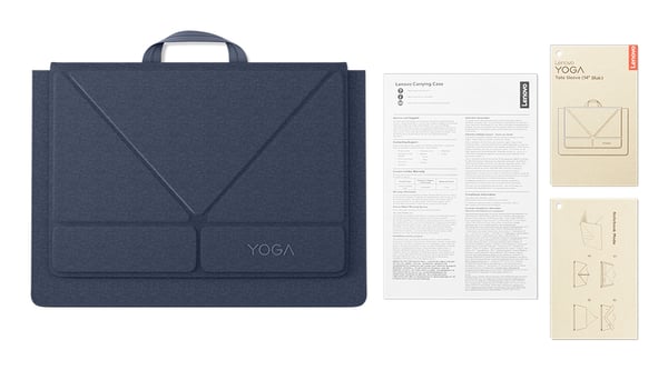 Lenovo GX41U39292 väskor bärbara datorer 35,6 cm (14") Överdrag Blå