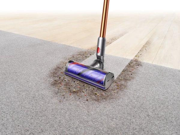 Dyson Cyclone V10 Absolute Skaftdammsugare, 2-i-1 Batteri Torr Utan påse Koppar, Nickel