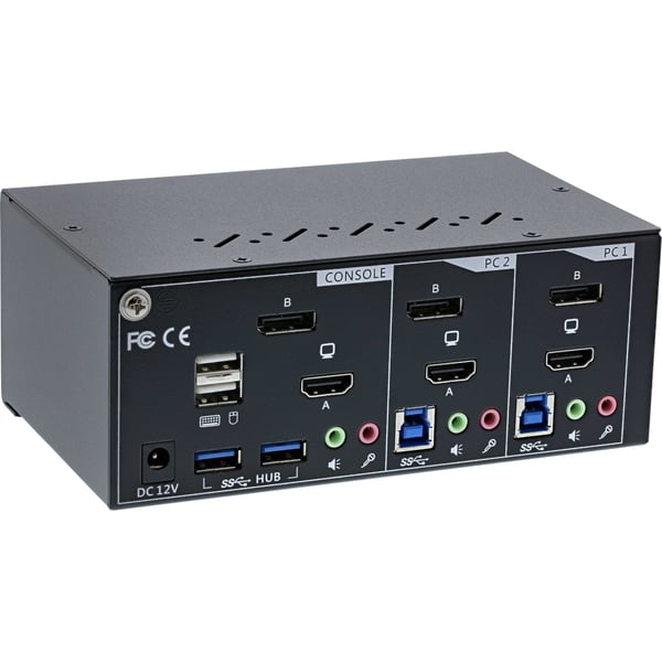 InLine 62642I KVM-switchar Svart