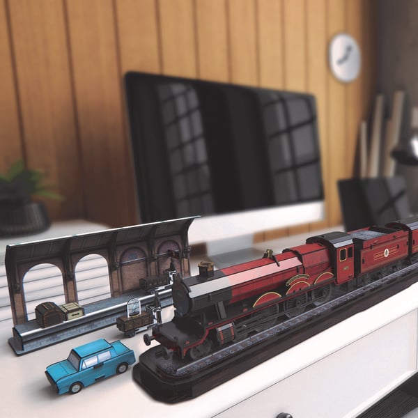 4D Build FDP FAP HP Hogwarts Express GML 3D-pussel 181 styck TV/film