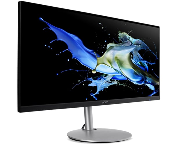 Acer CB342CU platta pc-skärmar 86,4 cm (34") 3440 x 1440 pixlar UltraWide Quad HD LCD Svart, Silver