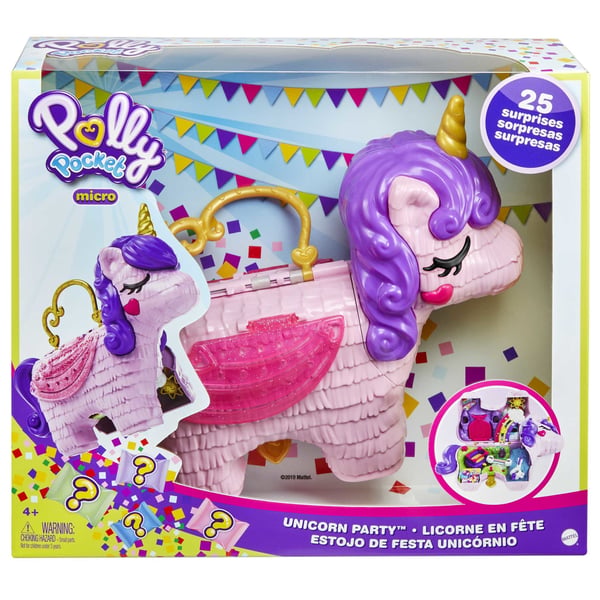 Polly Pocket UNICORN PARTY -lelupakkaus