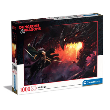 Clementoni Dungeons & Dragons Puslespil 1000 stk Dinosaurer