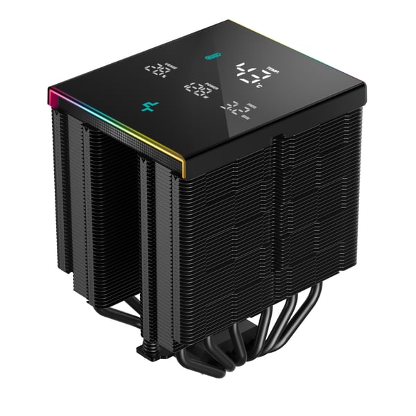 DeepCool AK620 Digital PRO Processor Luftkøler 12 cm Sort 1 stk