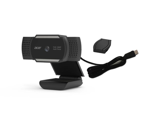 Acer HP.EXPBG.019 verkkokamera 2 MP 1920 x 1080 pikseliä USB Musta