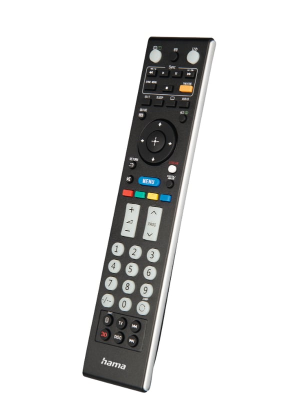 Hama 00221062 fjernbetjening IR trådløs TV Tryk på knapper