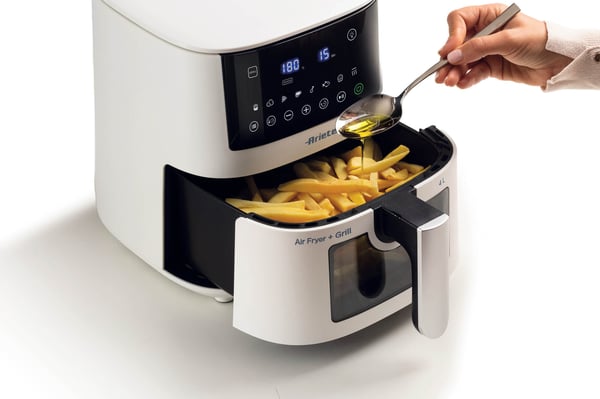 Ariete 4633/03 Enkelt 4 L 1400 W Varmluftsteger Hvid