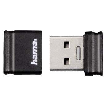 Hama Smartly 64GB USB 2.0 USB-sticka USB Type-A Svart