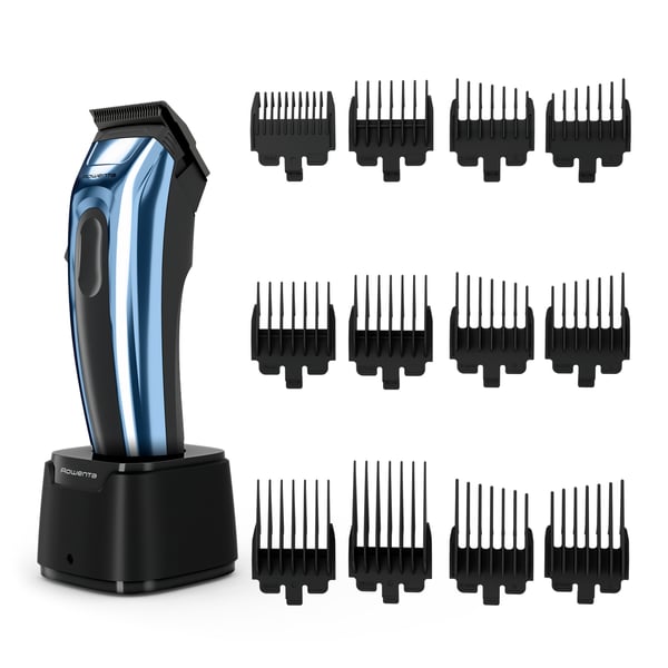 Rowenta Barber Experience TN1551E0 skæg- og hårtrimmer Sort, Blå 6 Lithium-Ion (Li-Ion)