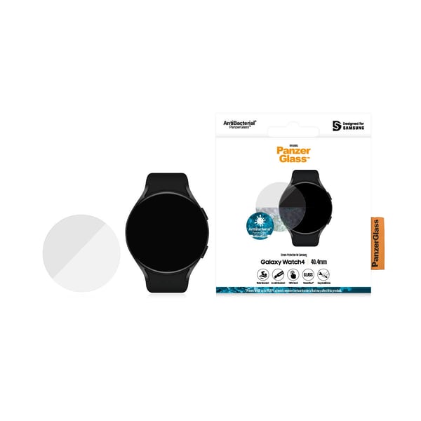 PanzerGlass ® Samsung Galaxy Watch 4 40mm | Screen Protector Glass Kirkas näytönsuoja 1 kpl