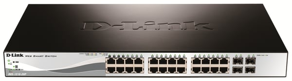 D-Link DGS-1210-28P Hallittu L2 Gigabit Ethernet (10/100/1000) Power over Ethernet -tuki 1U