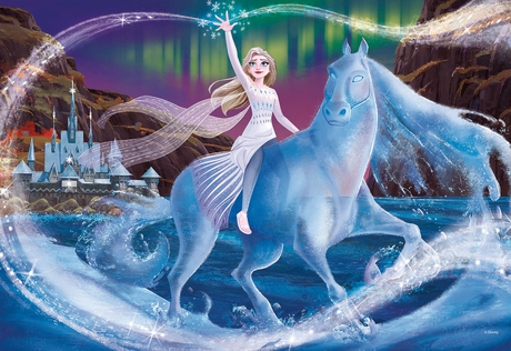 Clementoni Disney Frozen 2 Kontur puslespil 104 stk Kunst