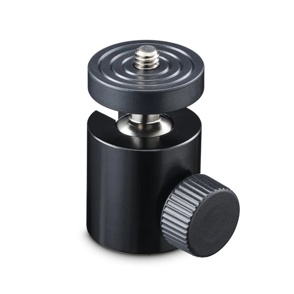 Hama 00005001 stativhuvuden Svart 1/4" Kula (form)