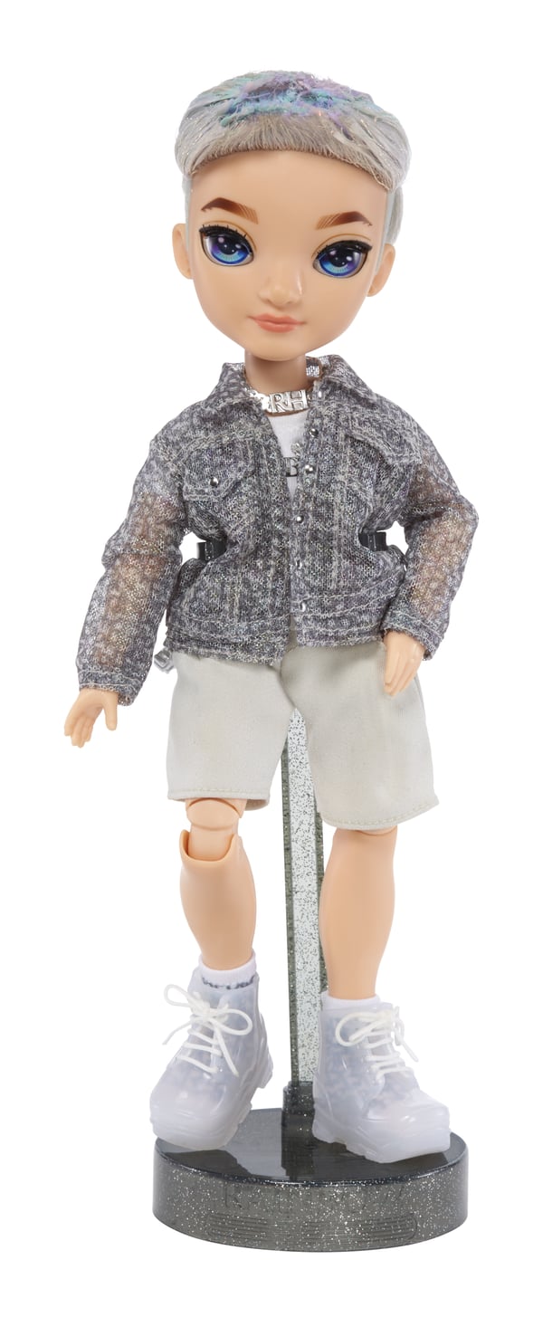 Rainbow High Purple Fashion Doll- Aidan Russell