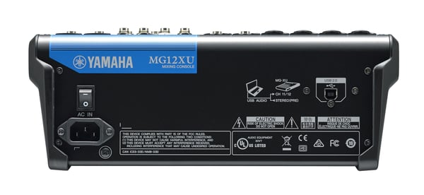 Yamaha MG12XU ljudmixbord 12 kanaler