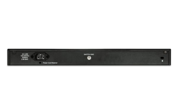 D-Link DGS-1210-52MP hanterad L2 Gigabit Ethernet (10/100/1000) Strömförsörjning via Ethernet (PoE) stöd Svart, Grå