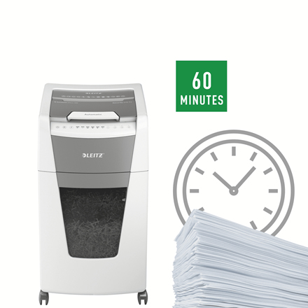 Leitz IQ Office 300 automaattinen paperisilppuri, P4
