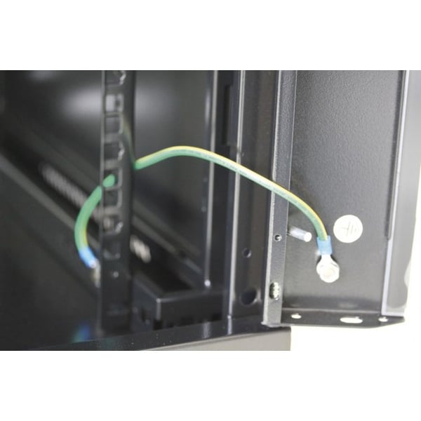 Techly I-CASE EW-2012BKL rack 12U Väggmonterad rack Svart
