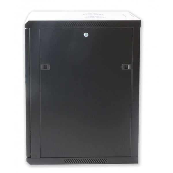 Techly I-CASE EW-2012BKL rack 12U Väggmonterad rack Svart