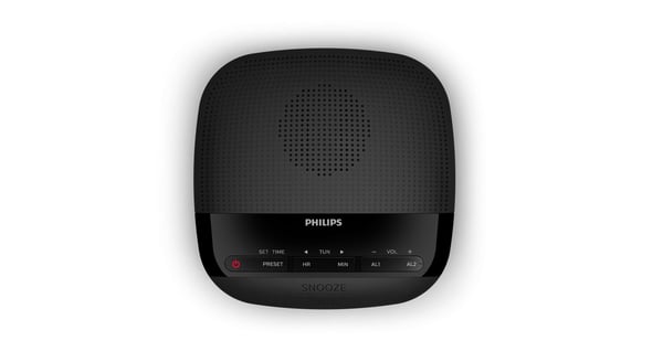 Philips TAR3205/12 radioapparater Klockradio Digital Svart
