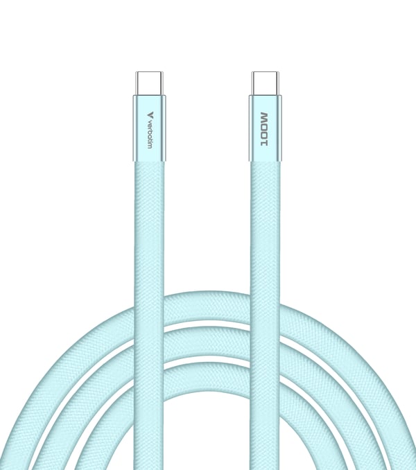 Verbatim 30276 USB-kabel USB 2.0 1,2 m USB C 0,48 Gbit/sek. 100 W Blå