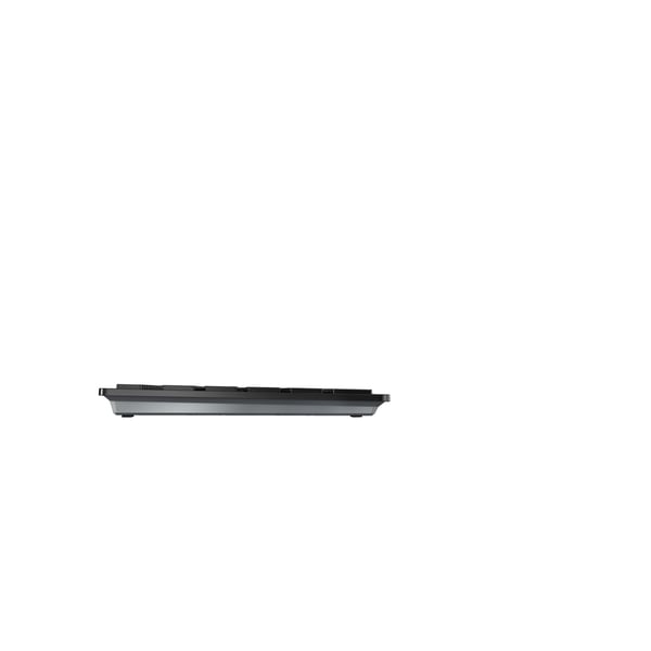 CHERRY DW 9500 SLIM tangentbord Mus inkluderad Universal Trådlös RF + Bluetooth AZERTY Fransk Svart, Grå