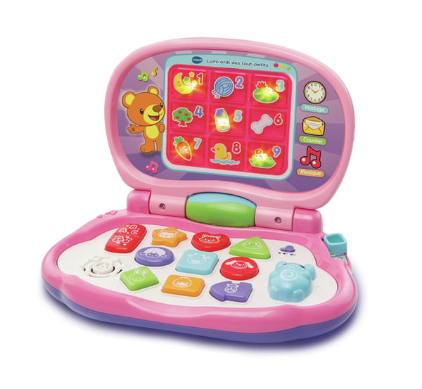 VTech Lumi ordi des tout-petits rose