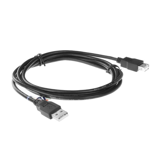 ACT AC3040 USB-kabel USB 2.0 1,8 m USB A 0,48 Gbit/sek. Sort