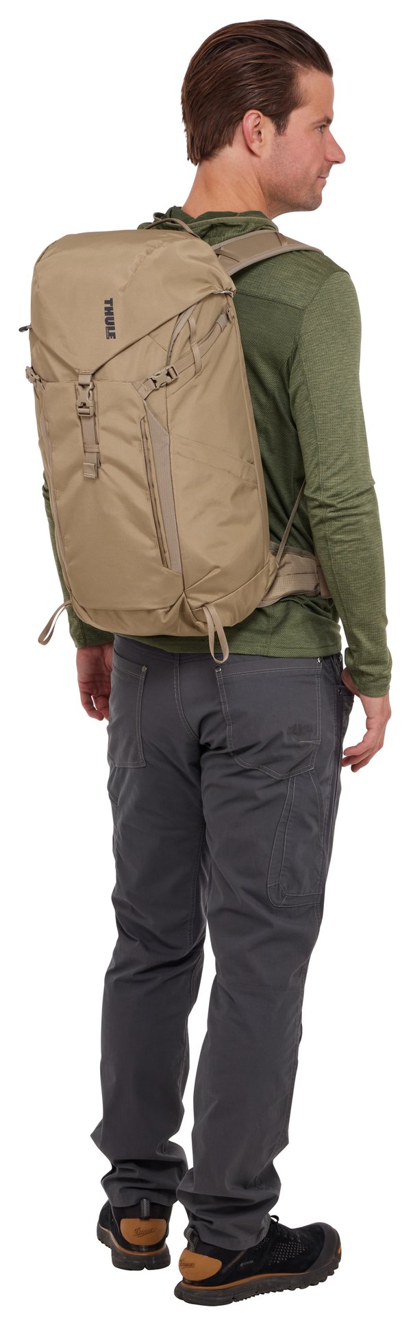 Thule Alltrail TADP225 Faded Khaki rygsæk Rejserygsæk Kaki Polyester
