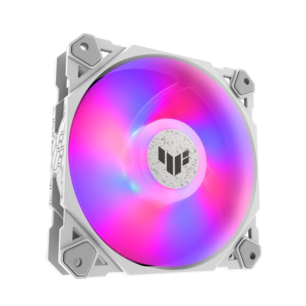 ASUS TUF GAMING TF120 ARGB WHITE EDITION 3IN1 Computerkabinet Luftkøler 12 cm Hvid 3 stk