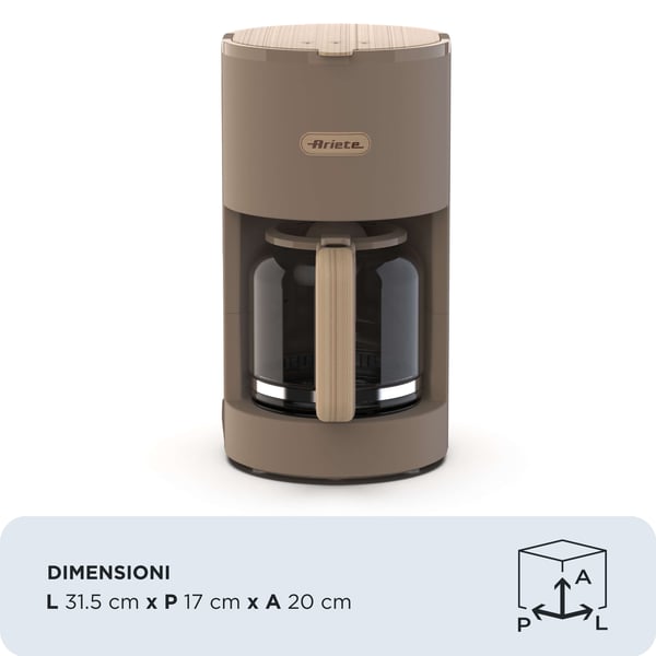 Ariete 1394 Vejledning Filter kaffemaskine 1,25 L