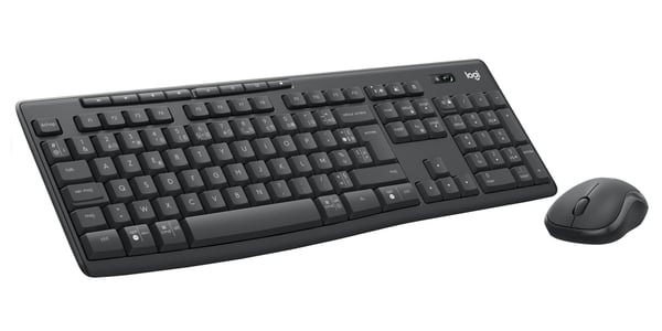 Logitech MK370 Combo for Business tastatur Mus inkluderet Kontor Bluetooth AZERTY Fransk Grafit