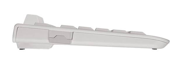 CHERRY KC 1000 SC näppäimistö Universaali USB QWERTY Espanja Harmaa
